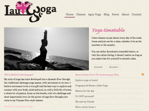 Lauloves Yoga Home Page