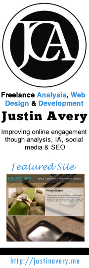 Justin Avery Design Facebook Brand