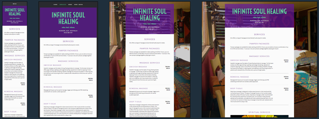 Infinite Soul Healing Services Page
