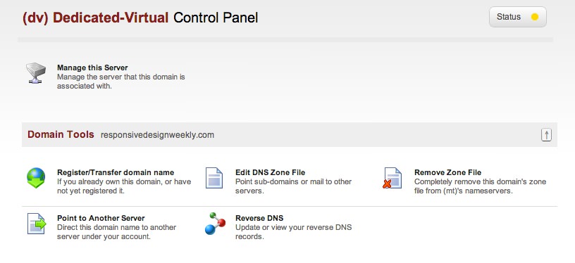 Media Temple Edit DNS Zone File